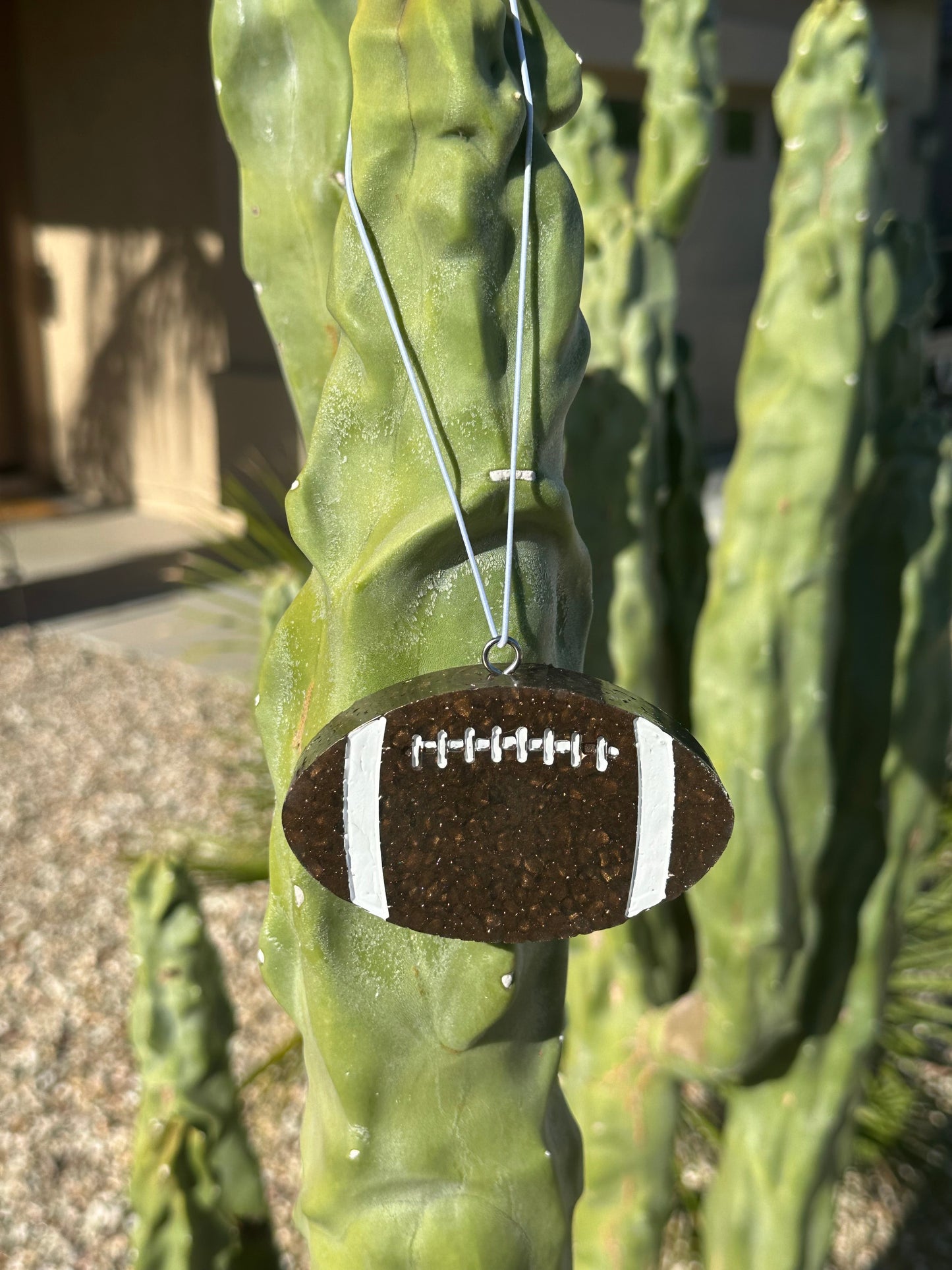 Football freshie (no glitter unless you ask for it)
