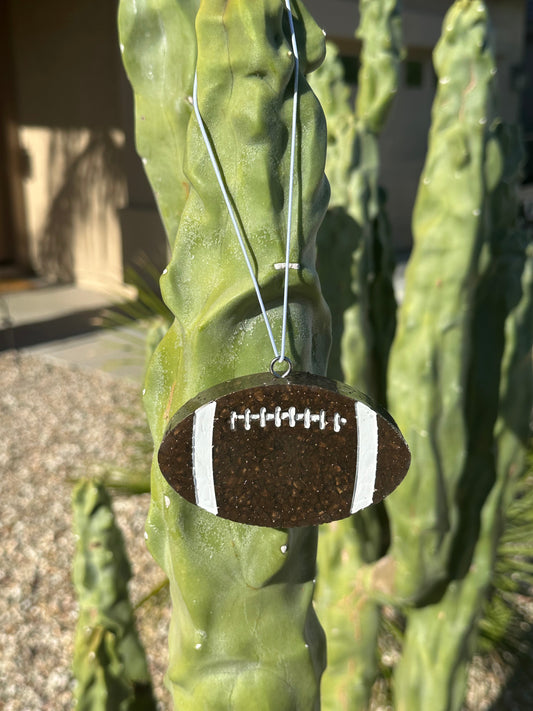 Football freshie (no glitter unless you ask for it)